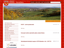 Tablet Screenshot of kosicekavecany.sk